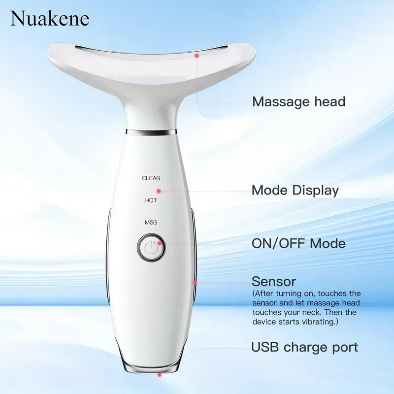 Rechargeable Facial And Neck Massager