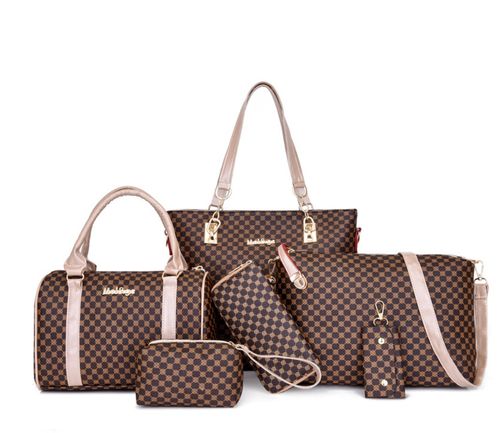 Retro Pattern Bag Set