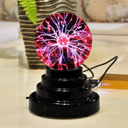 Novel magic crystal plasma plasma body ball touch flashing light