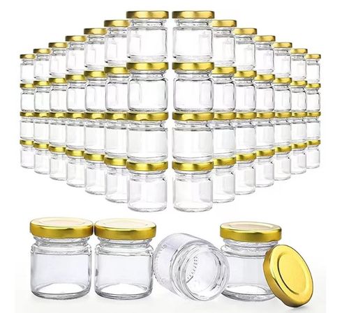 Glass Honey Jars with Dipper
