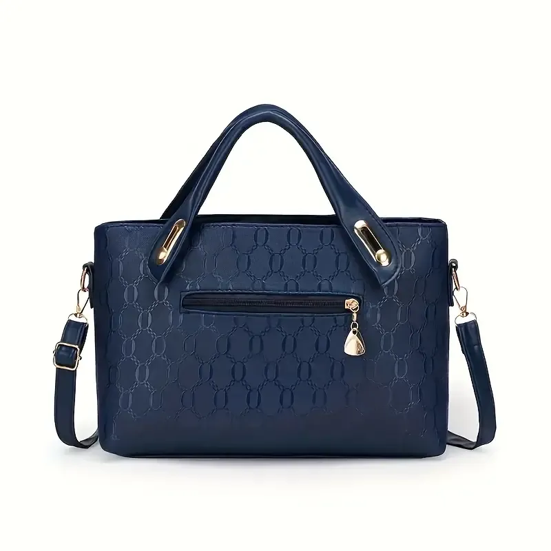 4pcs set, New Handbag, Shoulder Straddle Package, PU Leather Cosmetic Bag