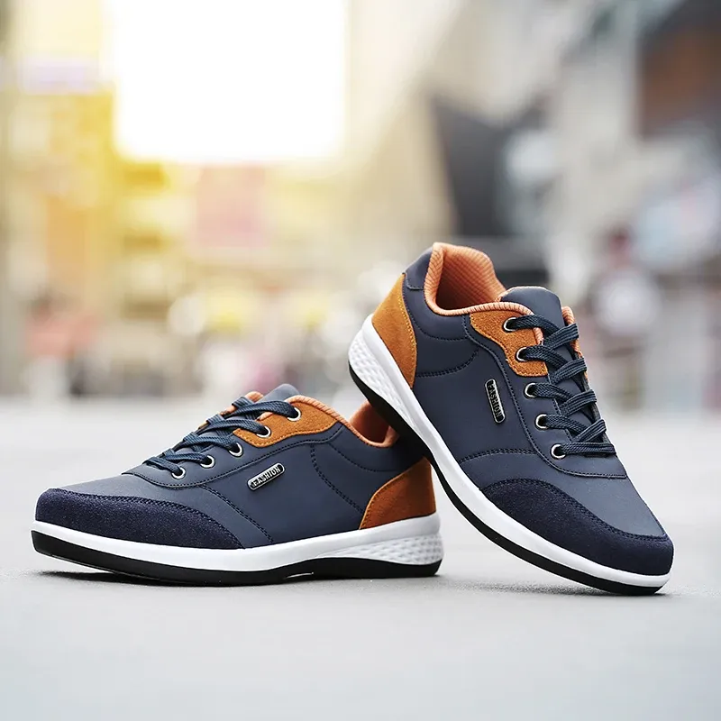 Men's casual fashion all-match sports white shoes