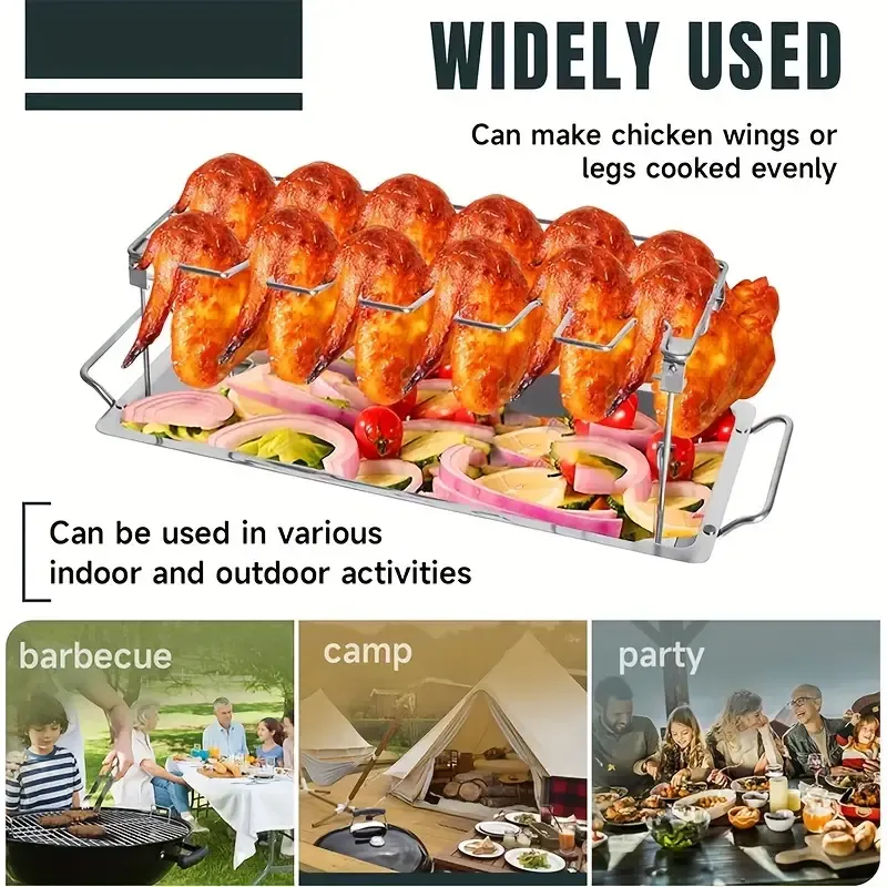 Steel Chicken Leg Wing Rack