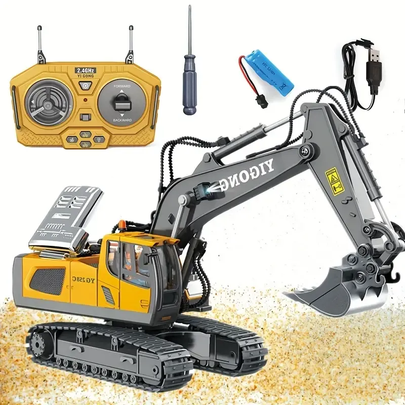 Remote Control Alloy Excavator