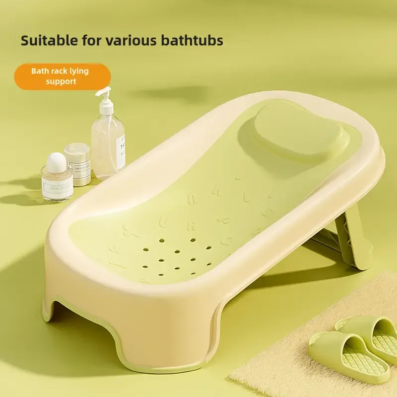 Foldable Baby Bathing Tray: Suitable for Newborns to 3 Years Old - Perfect for Bath Time Fun!