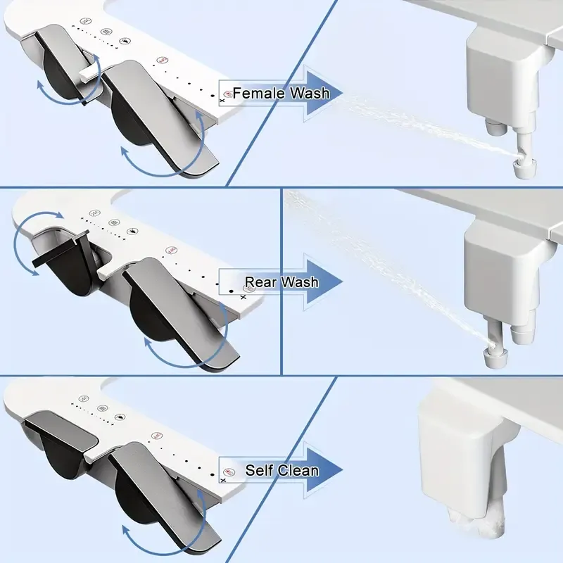 Three-function Smart Toilet Seat