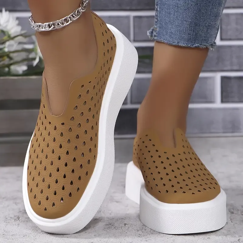 Trendy Womens Slip-On Sneakers