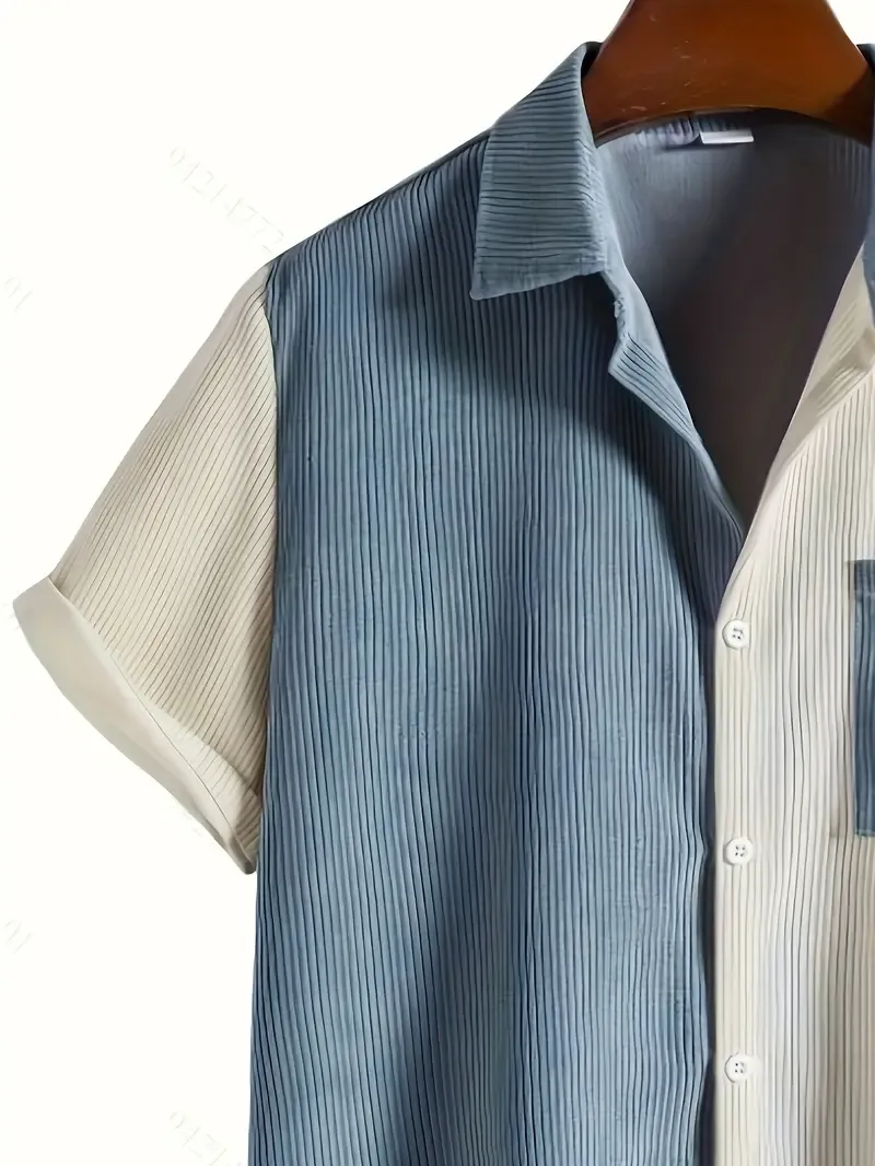 Men's Summer Casual Lapel Shirt
