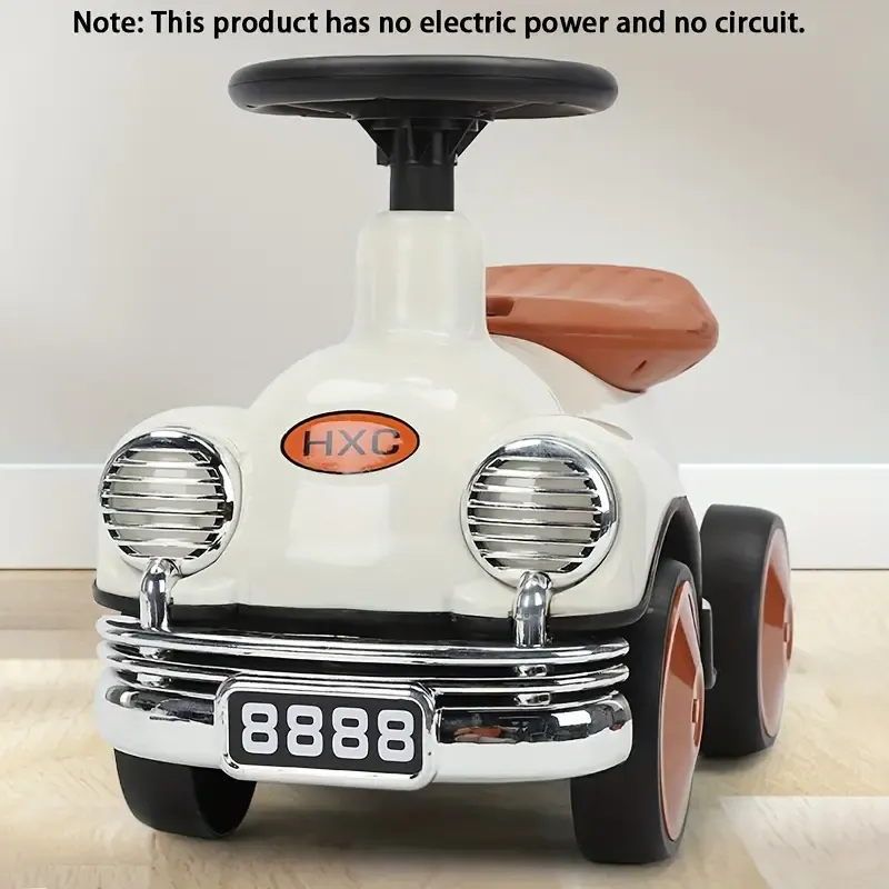 Four-Wheeled Balancing Car Retro Scooter Scooter Without Battery