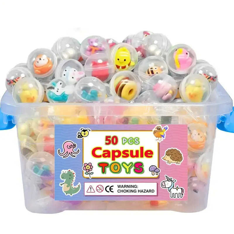 Assorted Mini Dolls in Clear Capsules
