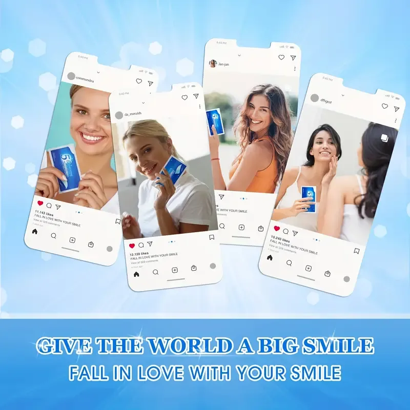 Teeth Whitening Strips Kit