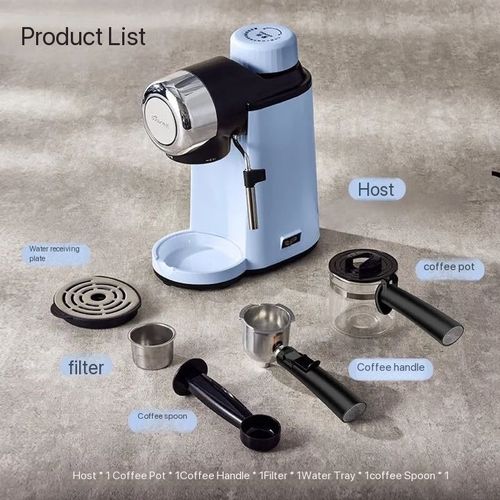 Home coffee machine full semi-automatic Italian small high pressure extraction coffee