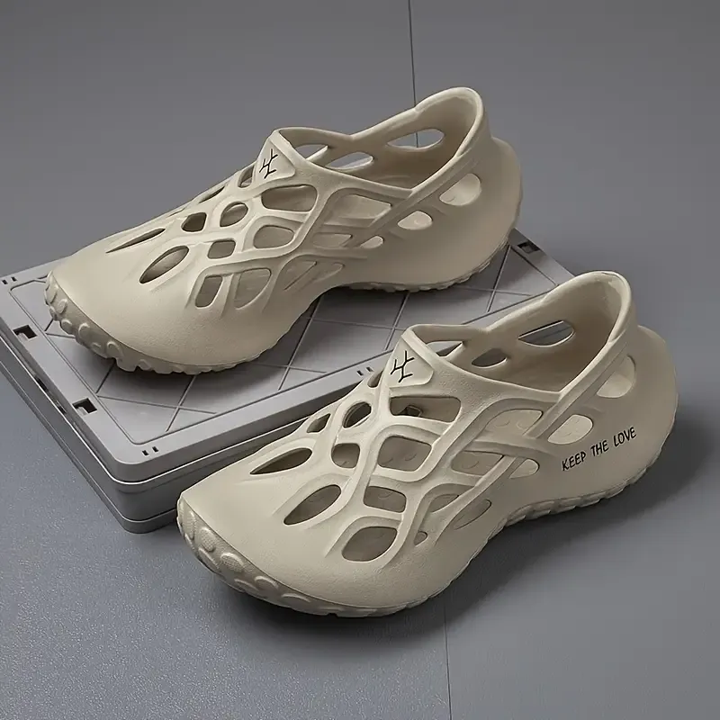 Mens Breathable Mid-Top Slip-On Clogs