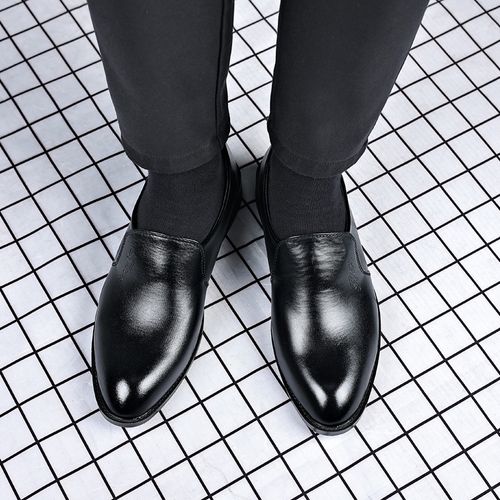 Trendy height-increasing men's shoes and lazy man's single shoes