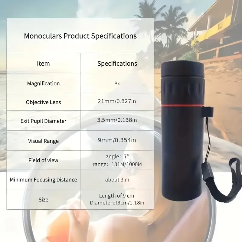 Magnification Monocular