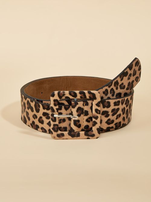 Vintage Chic Adjustable PU Leather Belt