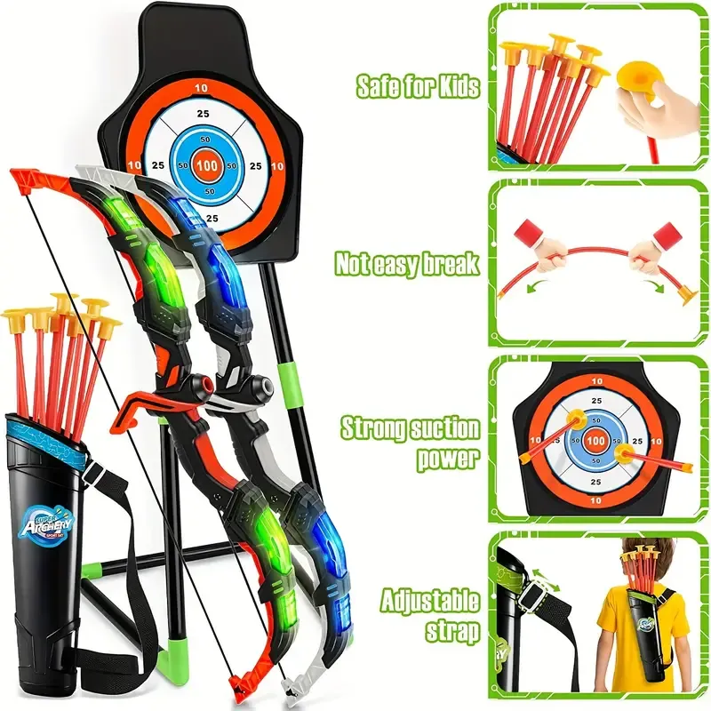 Kids Bow And Arrow Toy Set