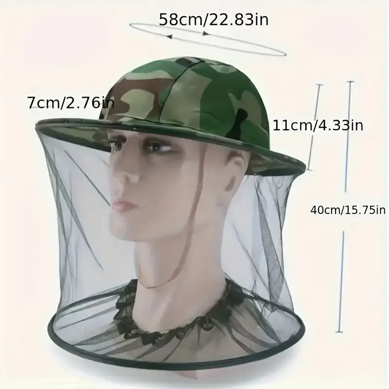 Anti-Bee Mosquito Hat