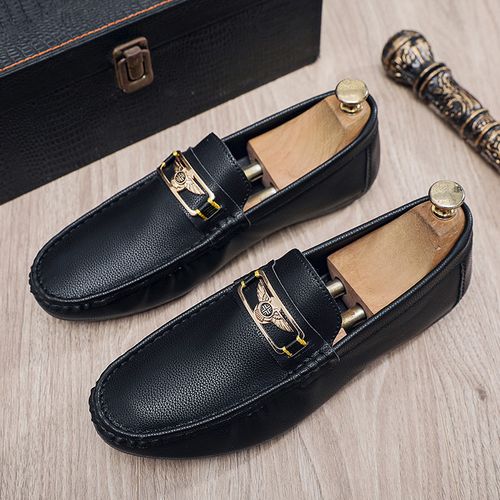 Men's lightweight flat slip-on loafers