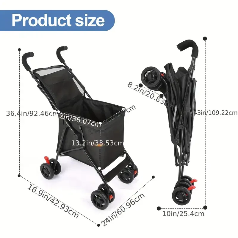Patented Folding Shopping Cart