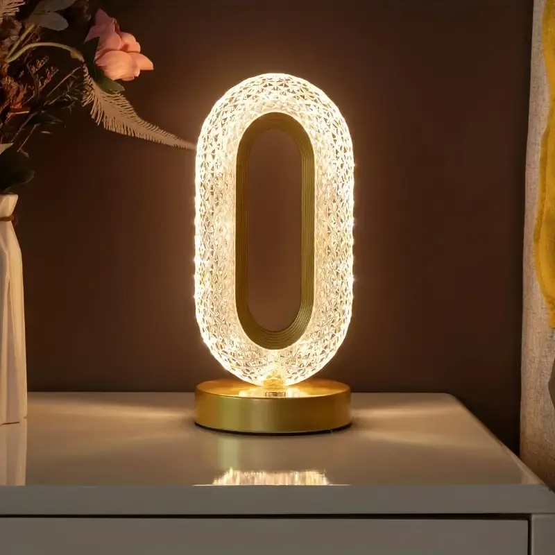 1pc Table Lamp, Simple Decoration Bedroom Table Lamp, Living Room Bedside Decoration, Birthday Gift