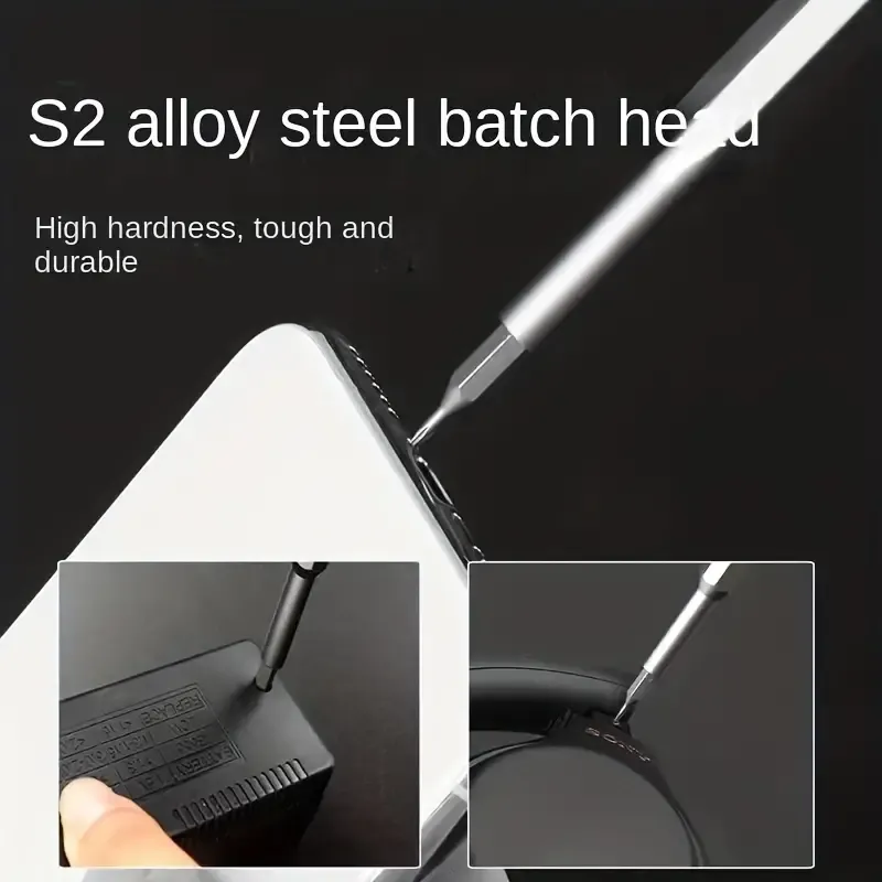 24-in-one Multi-functional Precision Screwdriver Set Mobile Phone Tablet Disassembly Repair Tool Bit Removal Complete Set