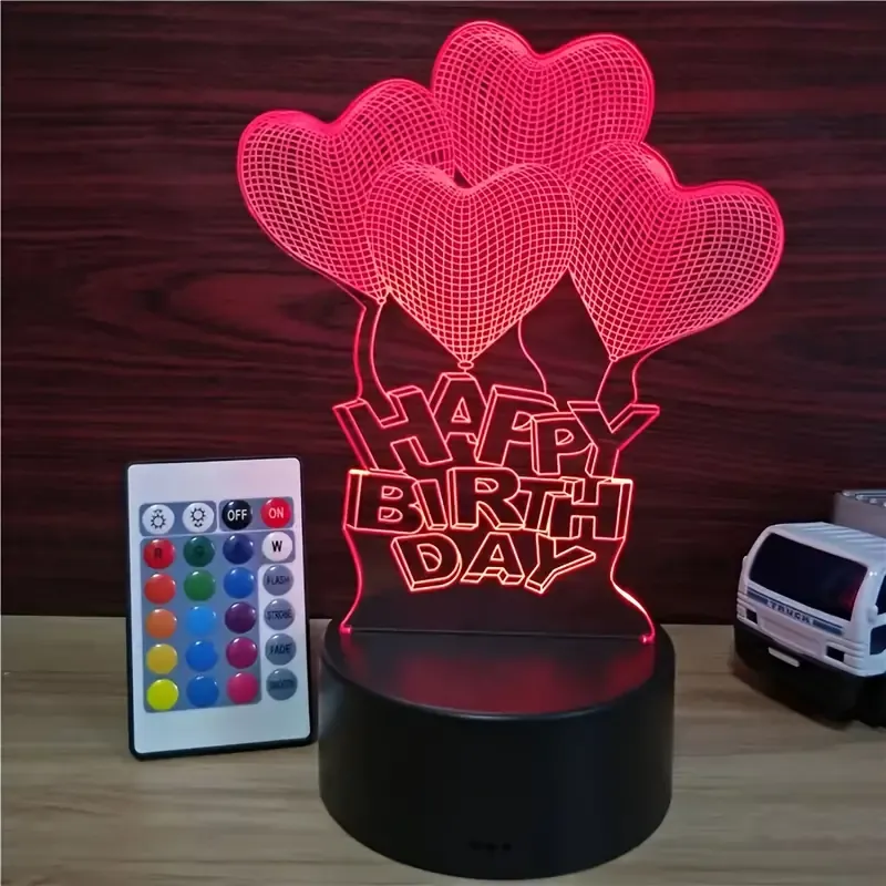 3D Illusion Night Light