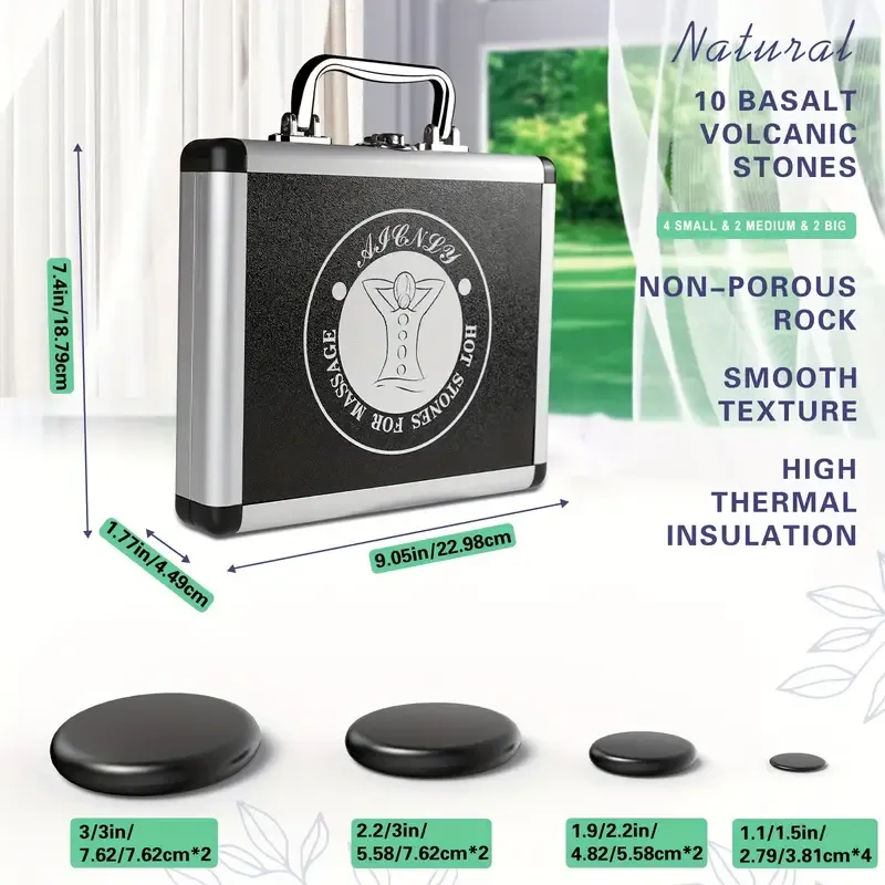 Hot Stones Massage Set