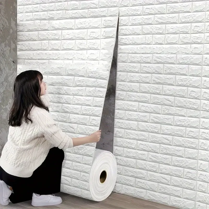 Self-Adhesive 3D Brick Wallpaper Sticker