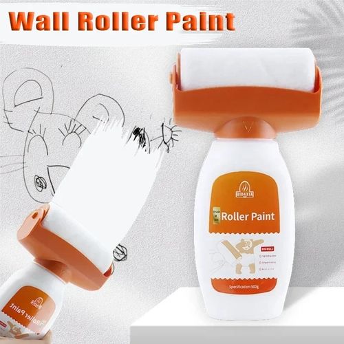 Wall roller brush repair paint Water-based clean flavor latex paint graffiti cover wall roller