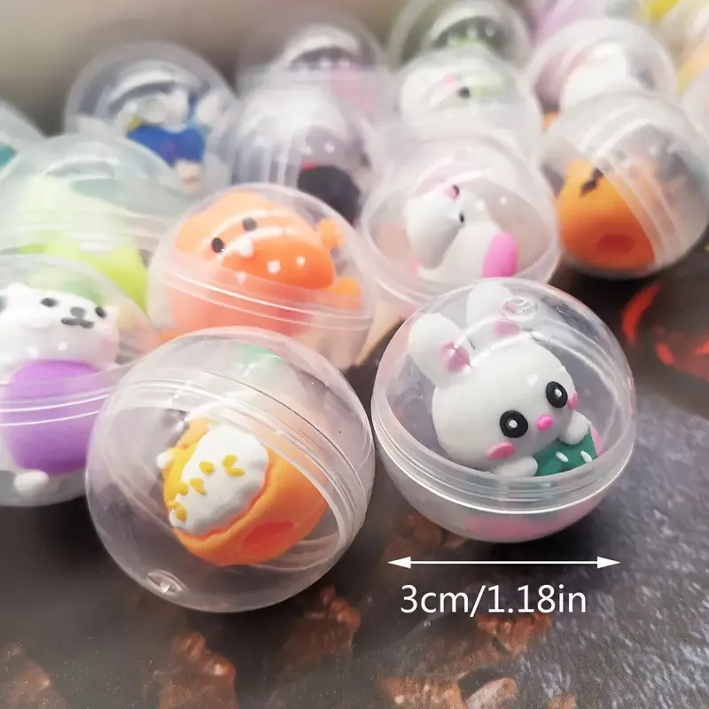 Assorted Mini Dolls in Clear Capsules
