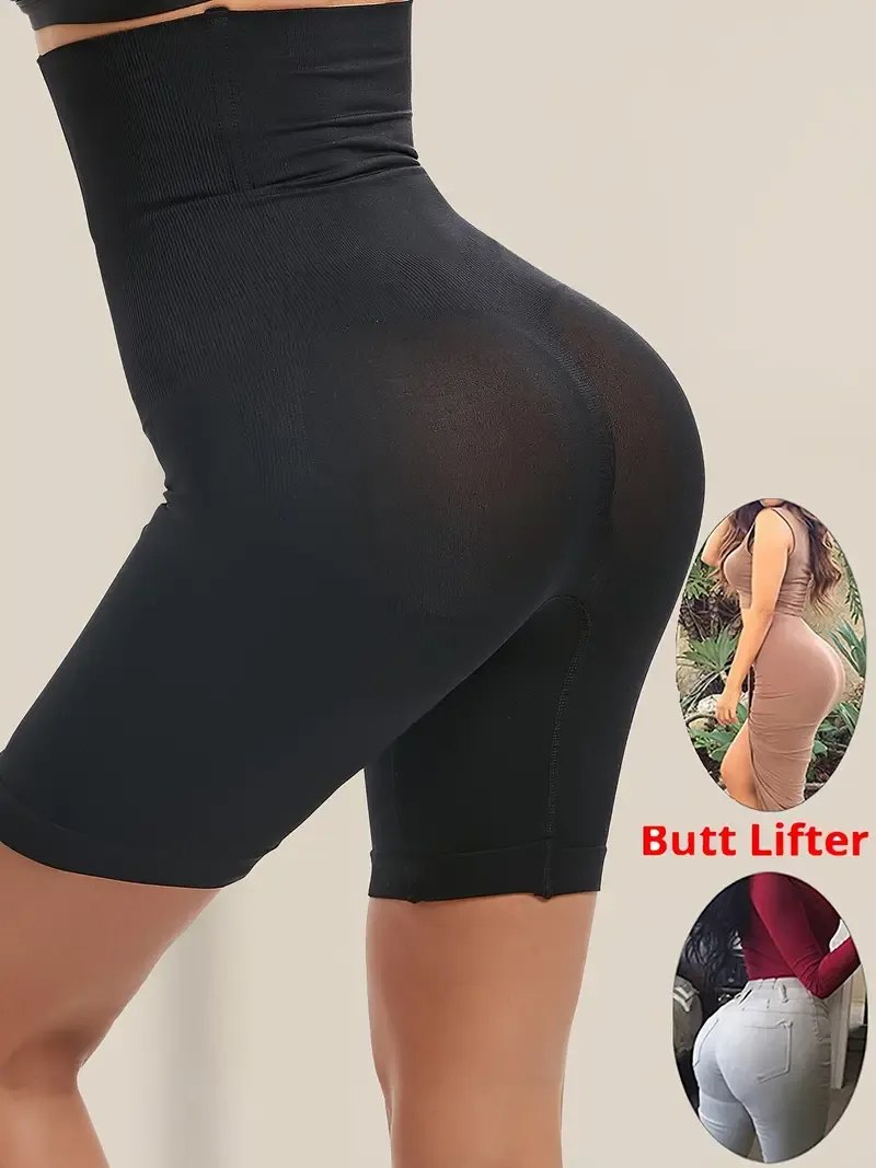 Solid Seamless High Waist