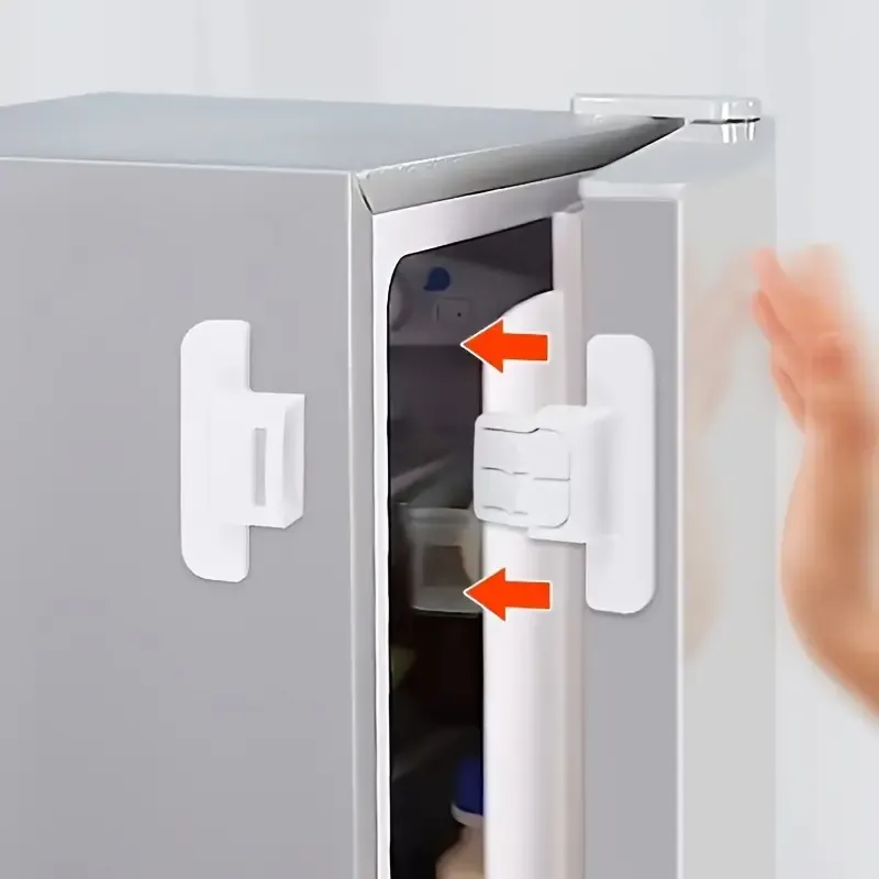 Refrigerator Anti Opening Safety Lock