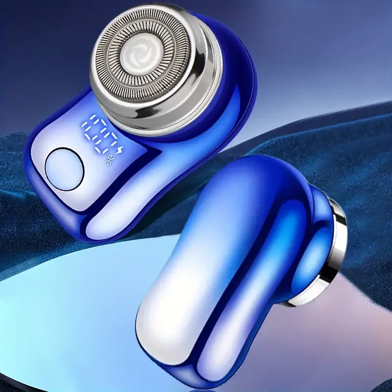 Compact Mini Electric Shaver With Digital Display, Efficient Shaving Type-C High-speed Charging, Portable Shaver, Gifts For Men, Father's Day Gift