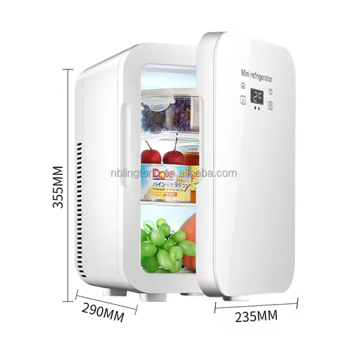 15L Mini Car Fridge Portable Cosmetic Refrigerator Electric Cooler Warmer Portable Car Fridge For Travel , Home