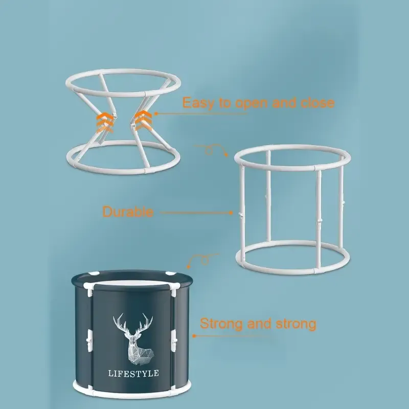 Freestanding Folding Spa Soaking Tub