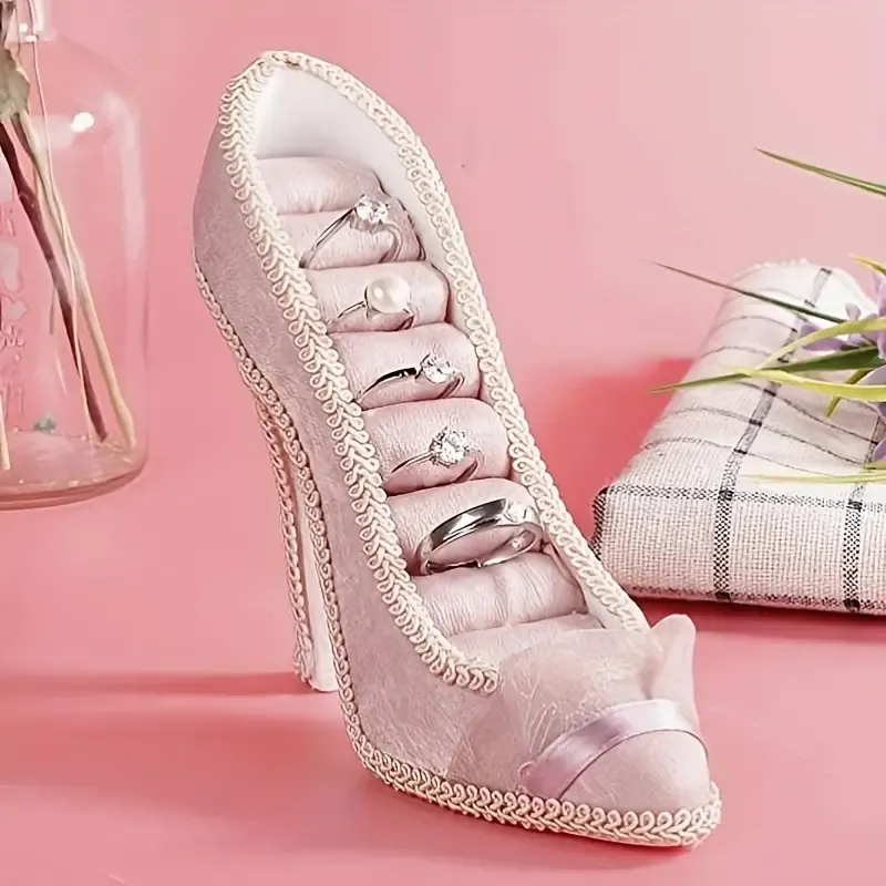 Pink High-Heel Shoe