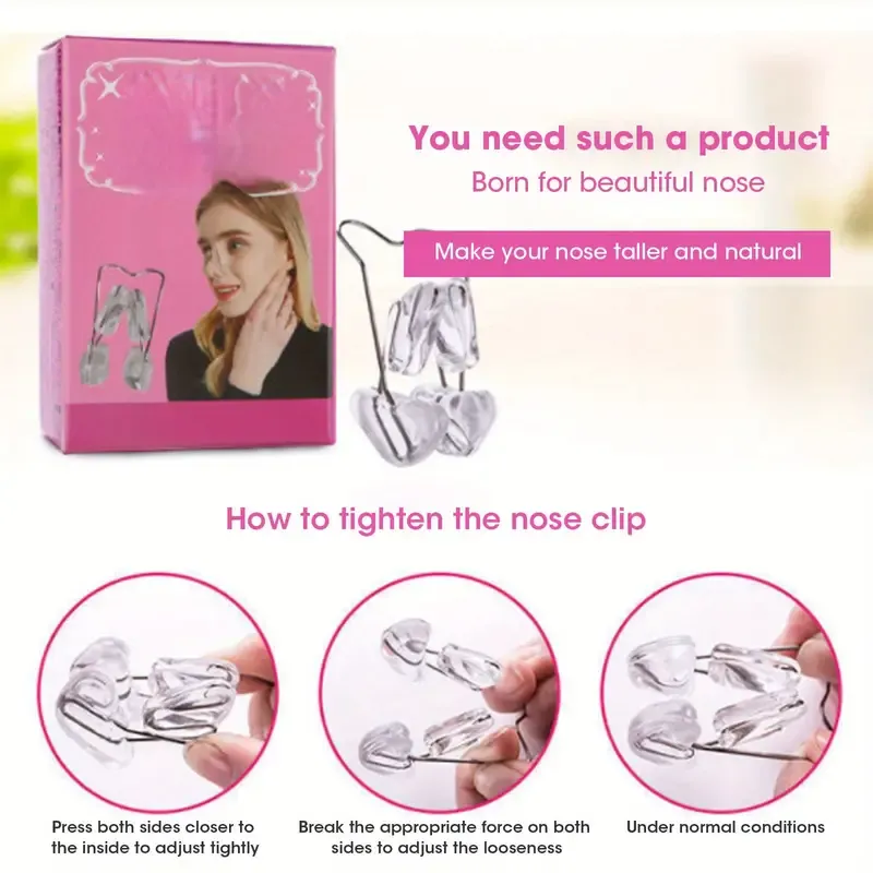 Silicone Nose Shaper Clip