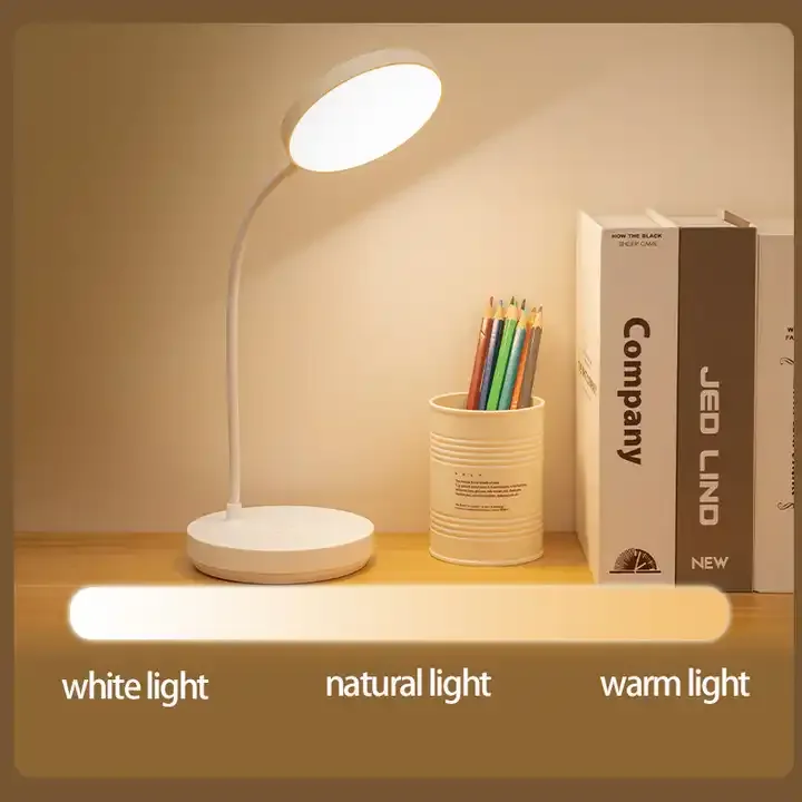 ⚡Only one kilowatt hour of electricity is needed a month⚡Eye protection desk lamp-Learning rechargeable reading desk lamp-Bedside lamp for bedroom