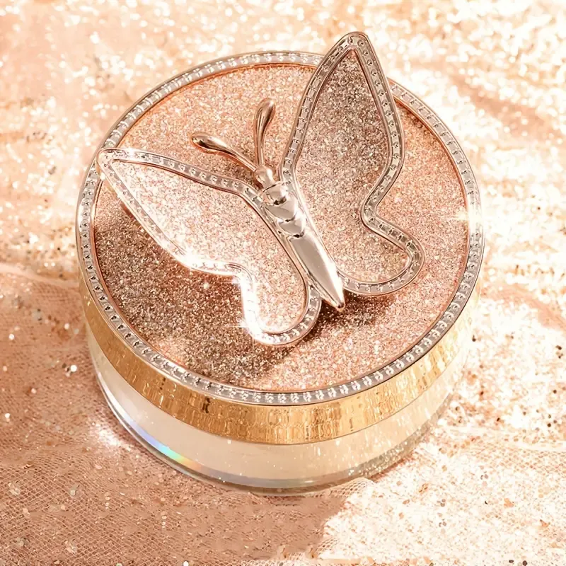 Long-Lasting Waterproof Lightweight Makeup Setting Powder - Smooth, Oil Absorbing - Perfect for Setting or Foundation