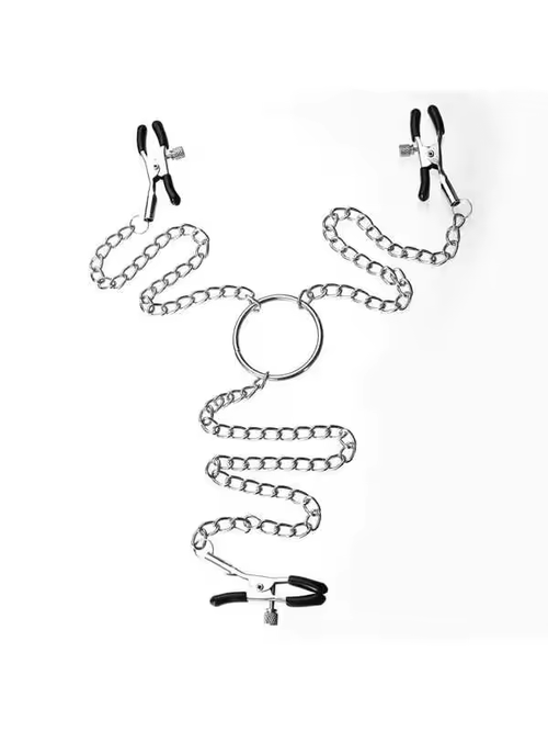 Nipple Clamps Nipple Clamps and Metal Chain Clit Clip,Erotic SM Sex Toys For Women and Men