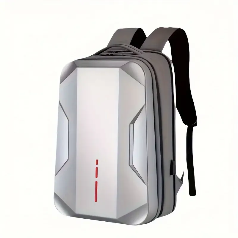 1pc Waterproof Hard Shell Men's Backpack, College Computer Gaming Backpack