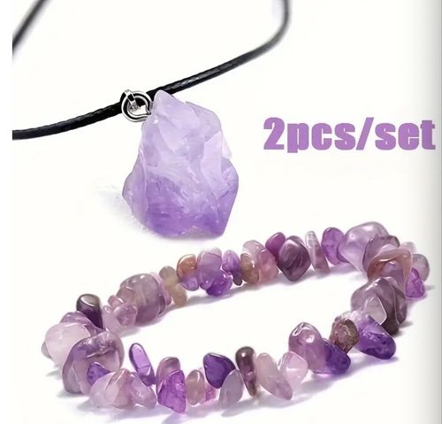 Healing Crystal Bracelet Set