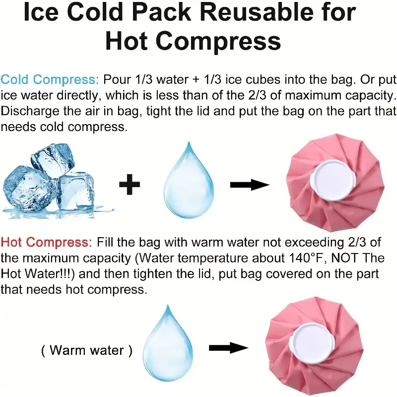 Reusable Hot & Cold Compress Bags
