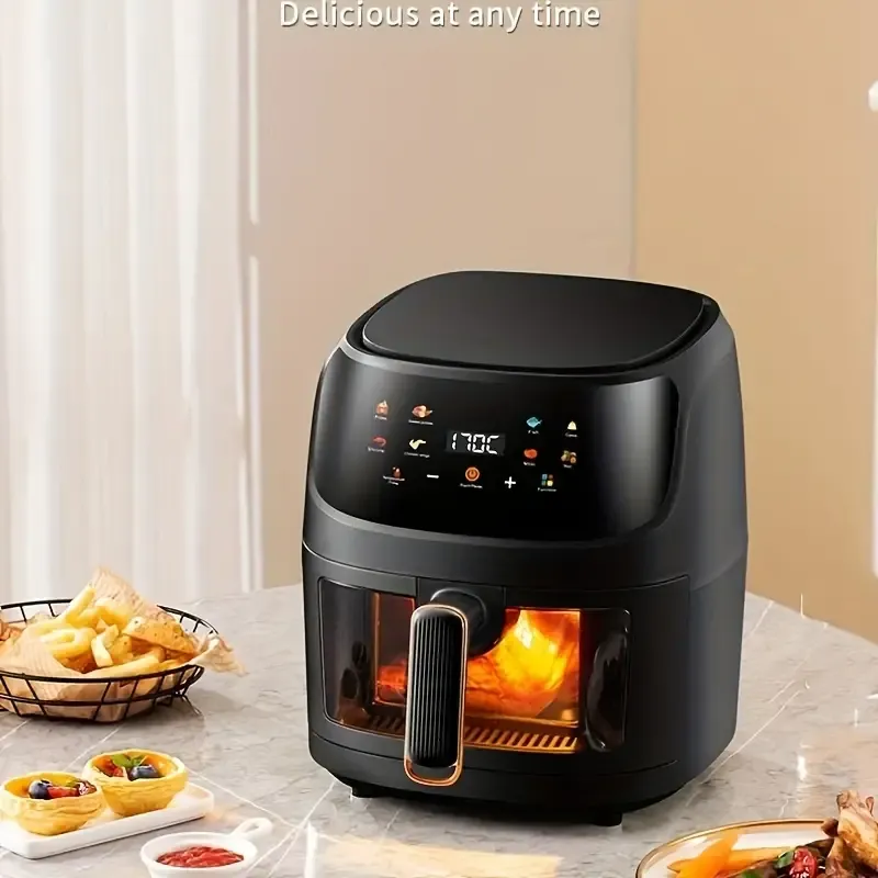 Large Capacity Air Fryer With Color Touch Screen