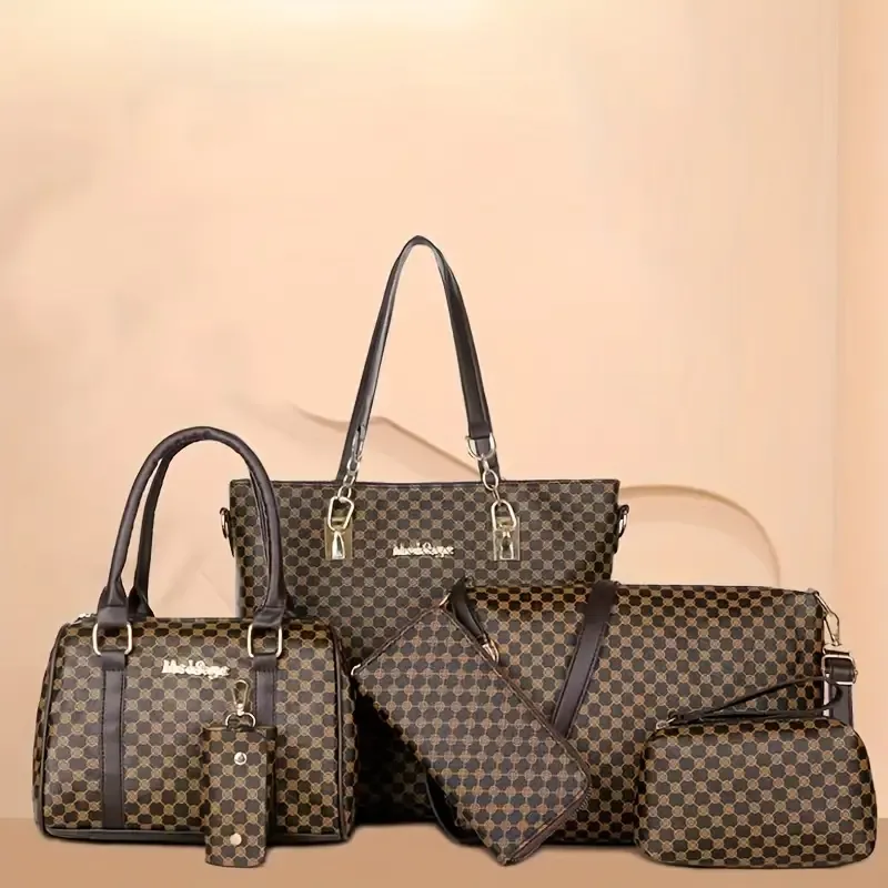 PU Leather Bag Set