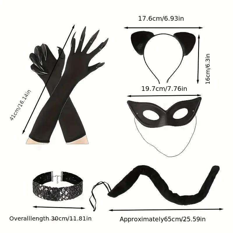 Halloween Costume Accessories Set