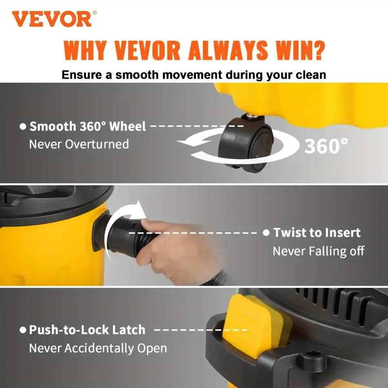 Powerful Wet Dry Vac