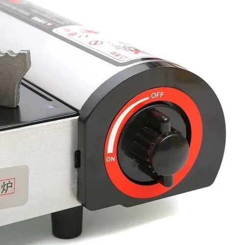 Portable Gas Cooker Stove Butane Burner Camping Indoor Tabletop Outdoor