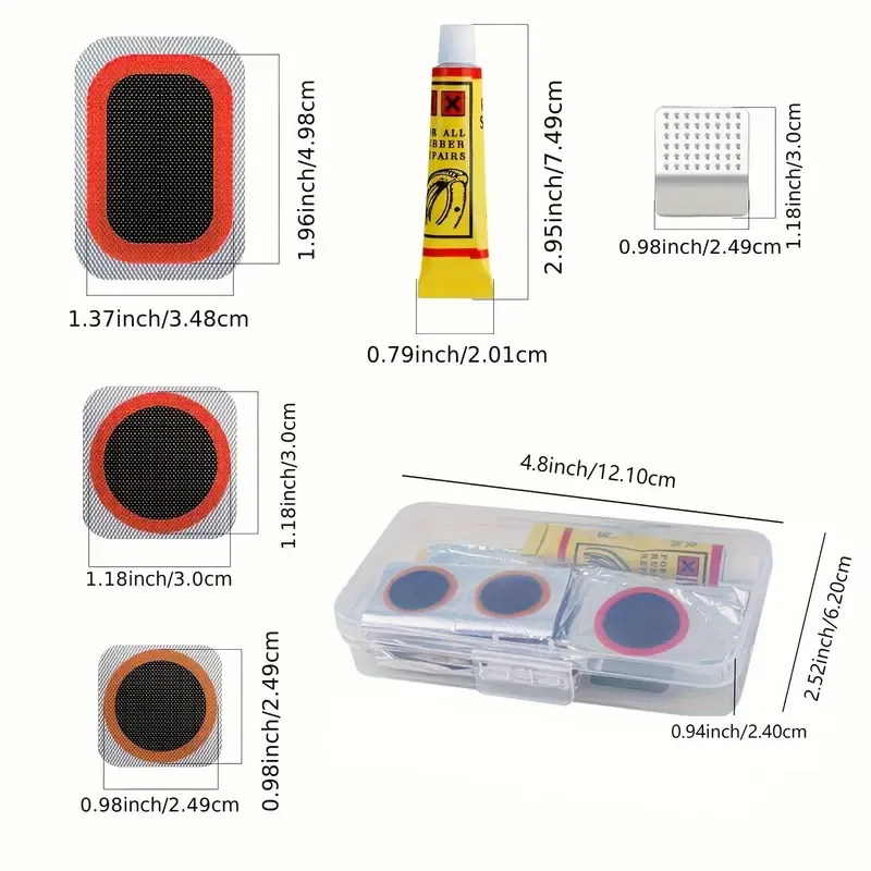 Duty Rubber Bicycle Tire Repair Kit